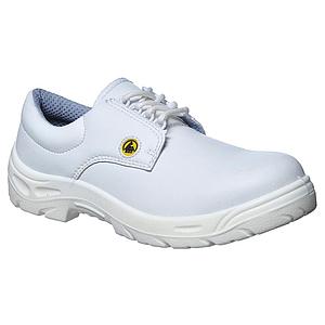 ESD SAFETY SHOES SIZE 7-WHITE