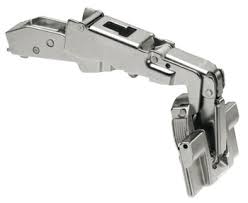 CLIP TOP 155° WIDE ANGLE HINGE FOR OVERLAY APPLICATIONS AND CLIP STEEL CRUCIFORM MOUNTING PLATE SET