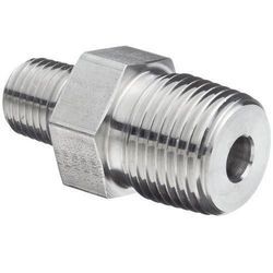 KKI Reducer Hex Nipple 1/4 Inches X 3/8 Inches