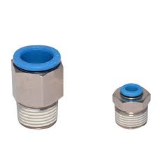 Male Connector 8X3/8 inch
