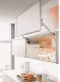 AVENTOS HL GREY STANDARD LIFT SYSTEM FOR NARROW ALUMINIUM PROFILE FRONTS OF HEIGHT = 450 - 580 MM AND FRONT WEIGHT = 8.25 KG - 16.5 KG