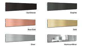Skirting	Panel Dark Bronze 3000mm 12mm 150mm
