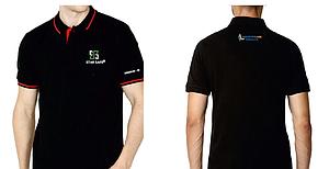 T shirt with 250 gsm cotton, logo embroidered