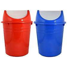 Square Type Swing Bin Capacity: 12 to 15 Ltr Color: Red, Green, Blue & Yellow