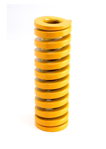 Coil Spring 10X76 Yellow