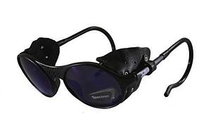 Goggles Black With Foldable Blinkers