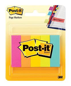 Coloured Post It Strips 5 In 1