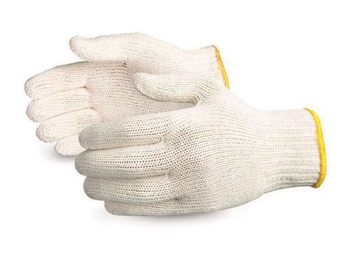 KNITTED WHITE 40 GM HAND GLOVES