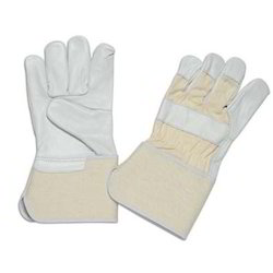 Leather Gloves Reversable Pair