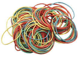 Rubber Band 1 inch 100 G