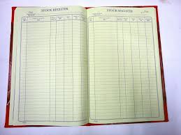 Stock Register 730 Pages Rexin Bind