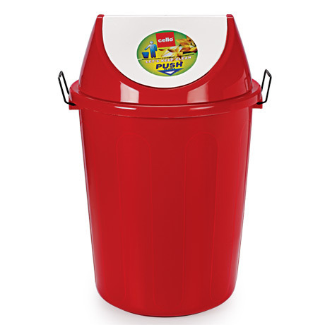 PLASTIC SWING LID DUSTBIN 50 LTR
