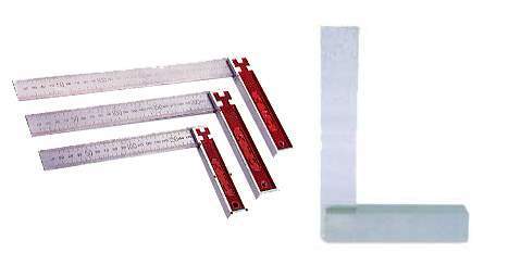 INSIZE 4790-0100 / 100X70 MM BEVELLED EDGE TRY SQUARE