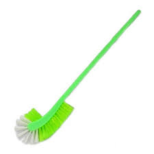 Toilet Double Sided Brush - Long Handle / WC Brush