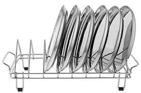 STAINLESS STEEL PLATE STAND - 100 PLATES