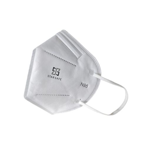 FOLD FLAT TYPE / FFP2 CLASS / WITHOUT VALVE EAR LOOP WHITE