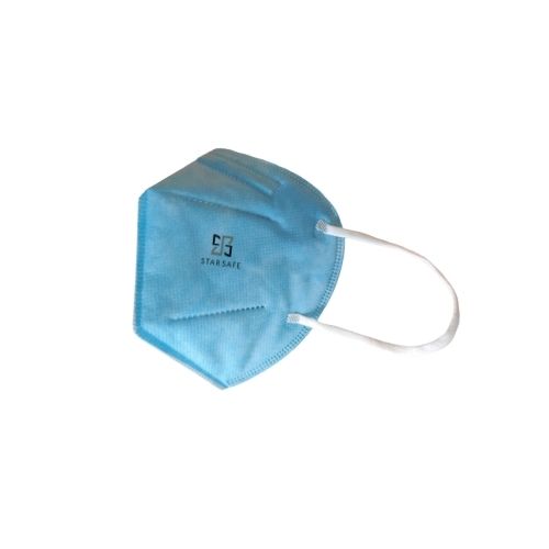 FOLD FLAT TYPE / FFP2 CLASS / WITHOUT VALVE EAR LOOP BLUE