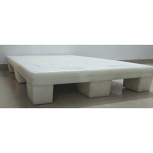 PLASTIC EXPT PALLET-1050X1050X120MM (BLACK)