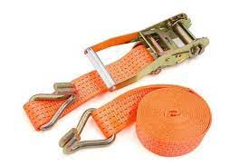 HEAVY DUTY LASHING BELT WITH RATCHET - 50mm x 6Mtr (Capacity - 5 Ton)