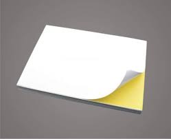 A4 SELF ADHESIVE PAPER LABEL STICKERS - SINGLE SHEET (PACK OF 100 SHEETS)