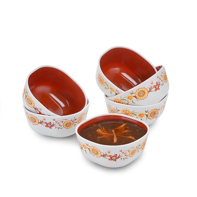 Microfresh Square Bowl Deluxe 200 ML (Set of 6)