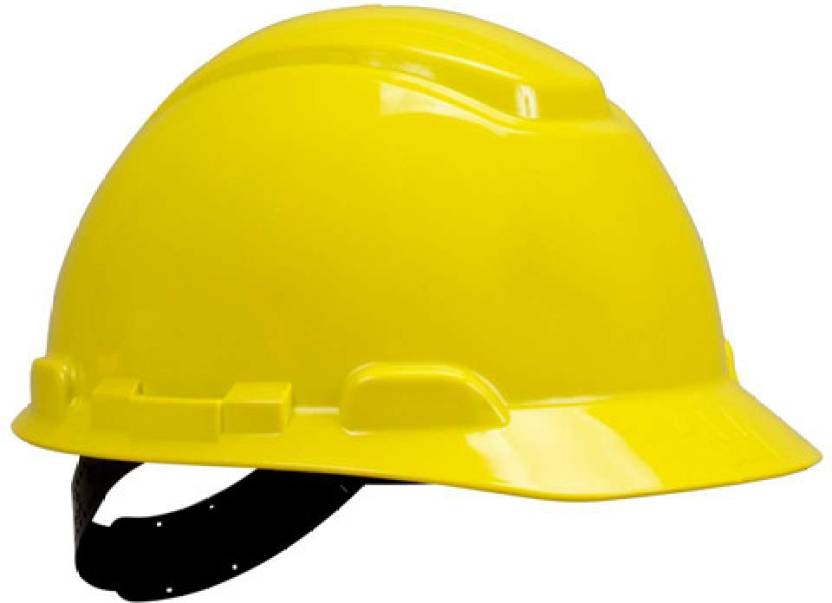 SAFETY HELMET WITH CHINSTRAP & BACK STAY ARRANGEMENT BLUE COLOUR VTH TPLSPL LOGO FRONT SIDE