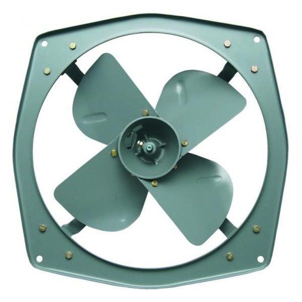 Heavy Duty Turbo Exhaust Fan 18 Inch Dia, 1400 RPM Speed, Single Phase 1.96 Amps (Power Rating - 350 Watts & 230 Volts)