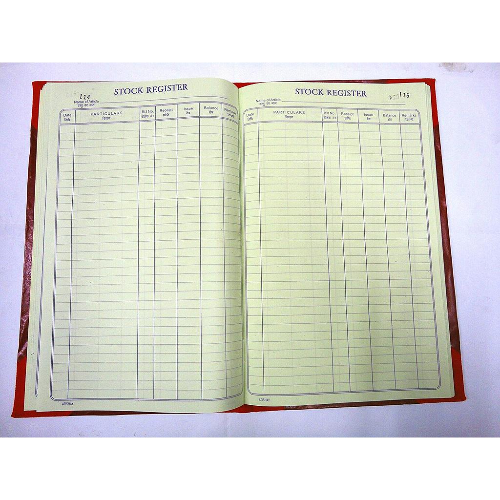 Stock Register