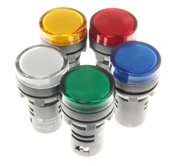 BARREL TYPE IND LAMP (24VDC RED)