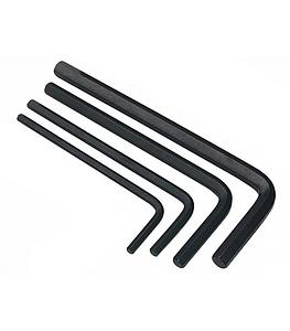 Allen Key Set in MM Black Finish