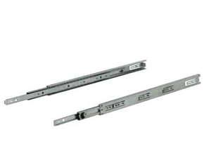 BALL BEARING SLIDES SIDE MOUNTED FULL EXTENSION ZINC PLATED LOAD CAPACITY30KG/Pair. FOR 550 MM (22)