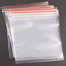 Polythene Zip lock cover 240x170mm