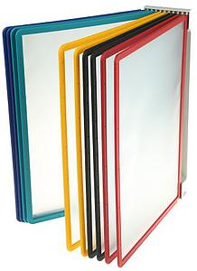 A4 Paper Magnetic Display Pocket File Folder with 4 Magnets
