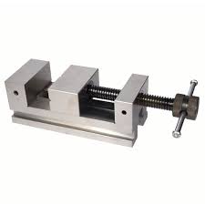 Hardened and Ground Precision Grinding Vice (Screw Type) - 150 L x 50 W x 50 H in mm (Jaw Opening: 0-70 mm)