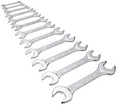 Double Open End Spanner Set