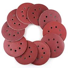 VELCRO DISC 5 INCH X 8 HOLES X 80 GRIT