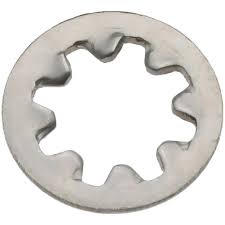 18-8 STAINLESS STEEL INTERNAL-TOOTH LOCK WASHER FOR NUMBER 8 SCREW SIZE 0.168" ID 0.34" OD