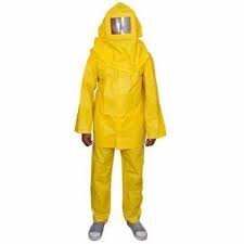 PVC CHEMICAL SUIT SIZE L