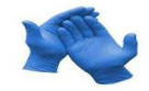 LATEX EXAMINATION POWDERED GLOVES SIZE L