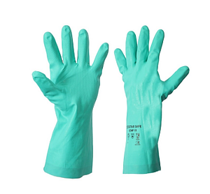 NITRILE RUBBER FLOCK LINE GLOVES 22 CNF SIZE 