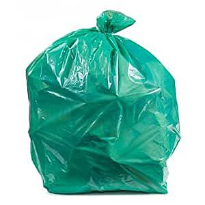 GARBAGE BAG EXTRA LARGE - GREEN 30X47 40 MICRONS(10 PCS/PKT)