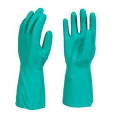 NITRILE RUBBER FLOCK LINE GLOVES 15 CNF SIZE XL