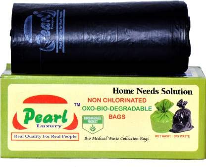 BIODEGRADABLE GARBAGE BAG - BLACK 24x32