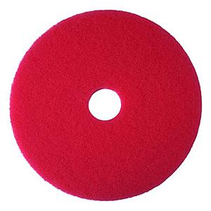 3M FLOOR SCRUBBING MACHINE PAD 20 INCH - RED