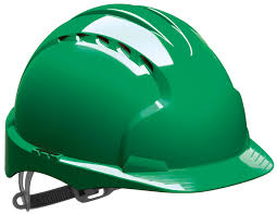 SAFETY HELMET GREEN COLOUR  