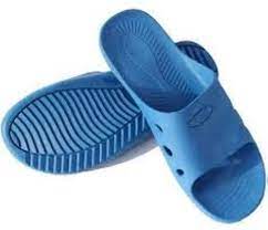 ESD SAFE SLIPPER BLUE COLOUR SIZE - 10 (46) 