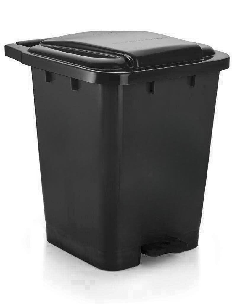 DUST BIN WITH PEDAL 45 LTR WITH LID SIZE 18X16 (W)X20.5(H) (WITHOUT WHEELS)
