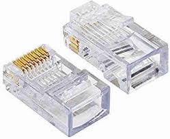 RJ 45 CONNECTOR (BOX OF 100 NOS)