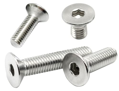 Mil.Spec.SS Phillips Flat Head Screws 100 Degree Countersink Angle 10 32 Thread 3/8 Long(Pck of 50)