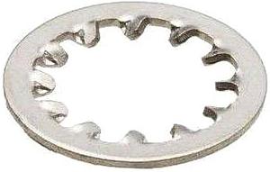 18-8 SS Internal Tooth Lock Washers for 1/4 Screw 0.256ID 0.478OD(Pack of 100 each)